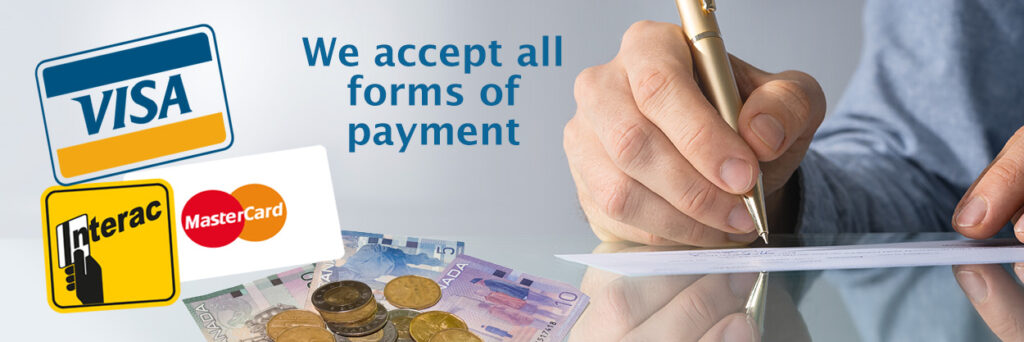 Payment Options for Warkentin